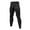 Black M, variant on SDNall Compression Pants Men Sports Stretch Leggings Trousers Breathable Quick-Drying Wicking Fitness Pants Workout Pants for Men Sizes:S-2XL