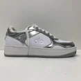 thumbnail image 3 of Alo Espadrilles Argent Blanc pour Femmes Taille 10.5, 3 of 6