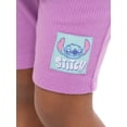 thumbnail image 4 of Stitch Toddler Girls Graphic Tee and Bike Shorts Set, 2-Piece, Sizes 12M-5T, 4 of 7