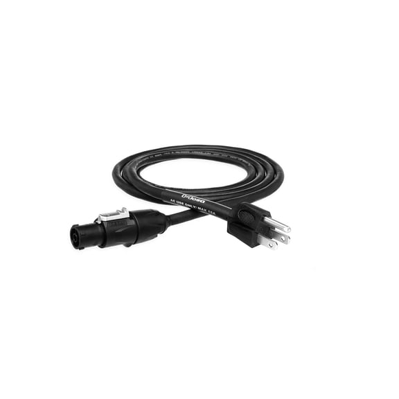 Hosa PRXN-110 Series True 1 Cable with REAN and Hosa NEMA 5-15P Connectors - 10 feet