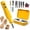 5 Blades, variant on All-in-One Electric Carving Tool Set, 40W Cordless Rechargeable Wood Carving Chisel Kit with Interchangeable Chisel Blades Handheld Engraving Gouge Machine for Sculpting Shaping DIY