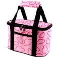 thumbnail image 2 of Bolsa de Almuerzo Aislada Portátil de Gran Capacidad, Tela Oxford con Bolsillos, Bolsa Reutilizable a Prueba de , Rosado Sunnimix Bolso de almuerzo, 2 of 6