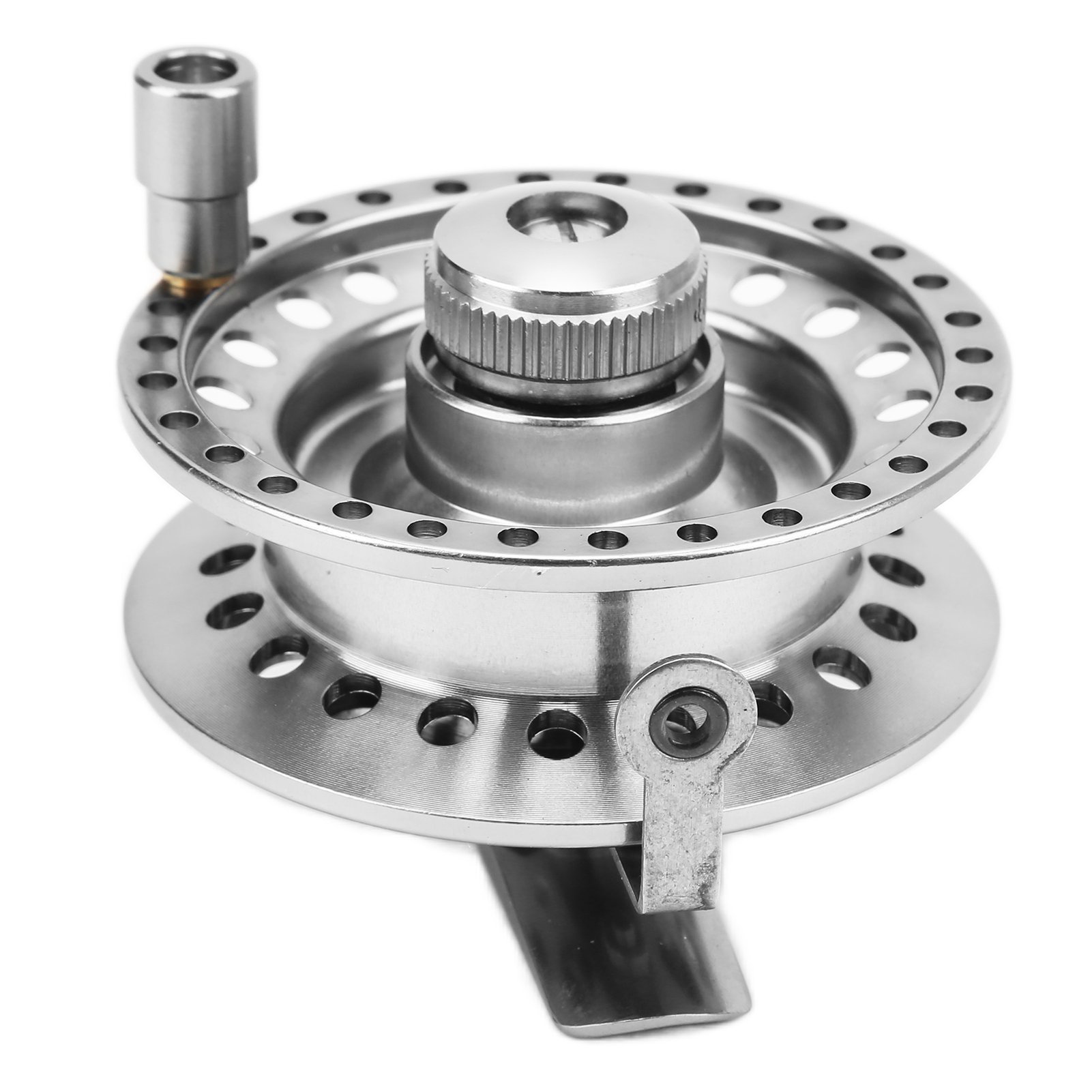 Orvunela Full Metal Raft Fishing Reel Front End Ice Rock Fly Fishing Tackle Right Hand BLT60