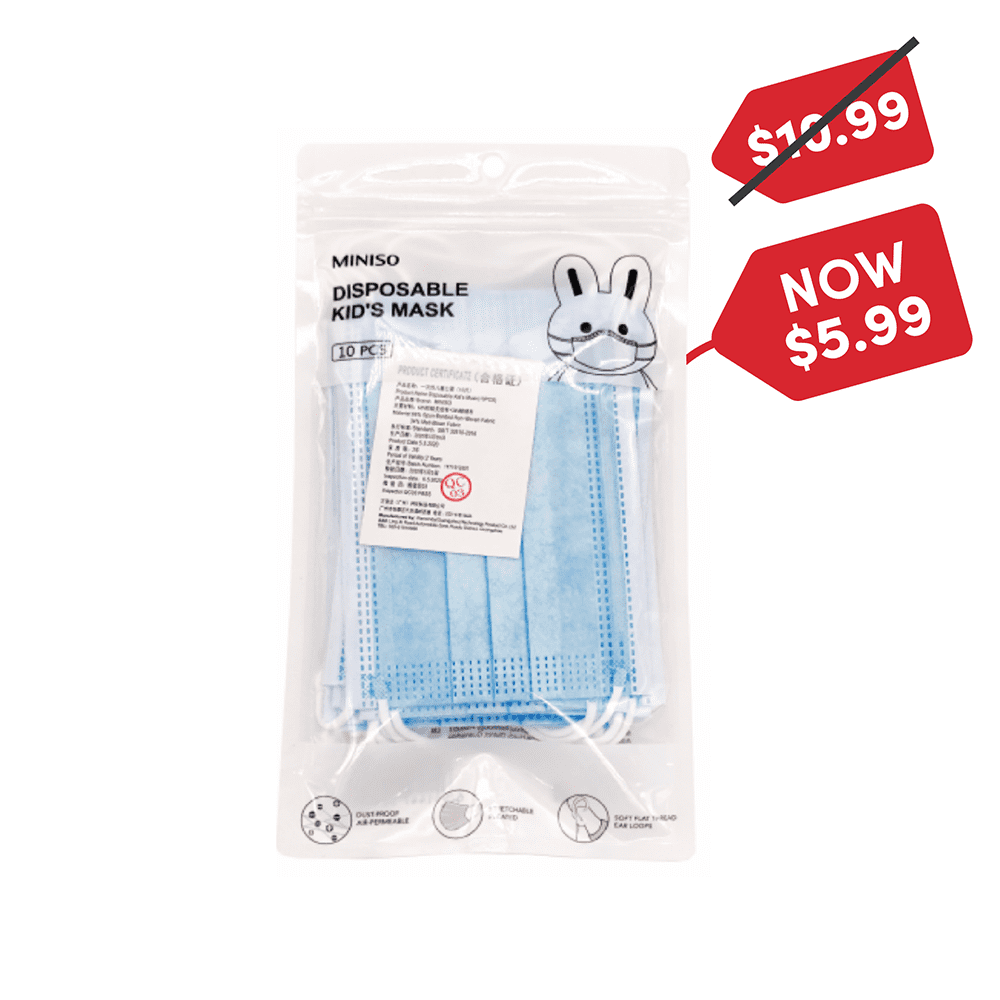 MINISO Masks Pack of 10 Walmart Canada