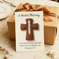 thumbnail image 6 of Coollooc A Pocket Blessing – Baseball Football Softball Cross Edition, Handmade Pocket-Sized Cross Gift for Christian Athletes, Inspirational Token for Teams Encouragement Decor(B,3Pcs), 6 of 7
