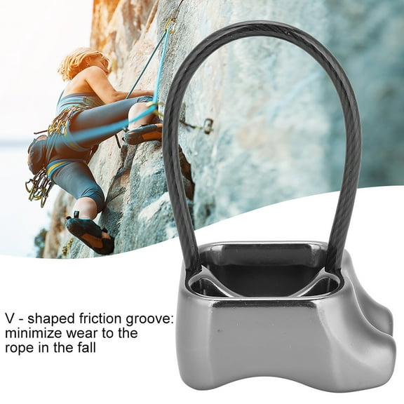 YOUTHINK Climbing Device, Professional Belay Device, For Outdoor Recreation Strong Safe Durable