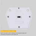 thumbnail image 2 of Solar 4 Led Valla Luz Impermeable Exterior A Prueba De Lluvia Patio Lámpara De Pared Pequeño Pared Con Interruptor De Control De Luz Inteligente Para Patio Parque Al Aire Libre Guardurnaity HA016694-00, 2 of 7