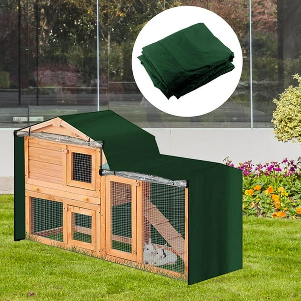 Triangular hot sale rabbit hutch
