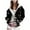 Silver_1, variant on Towmus Fall Clothes for Women Snowflake Print Graphic Xmas 2025 Zip Up Long Sleeve Hooded Sweatshirts Drawstring Winter Coat