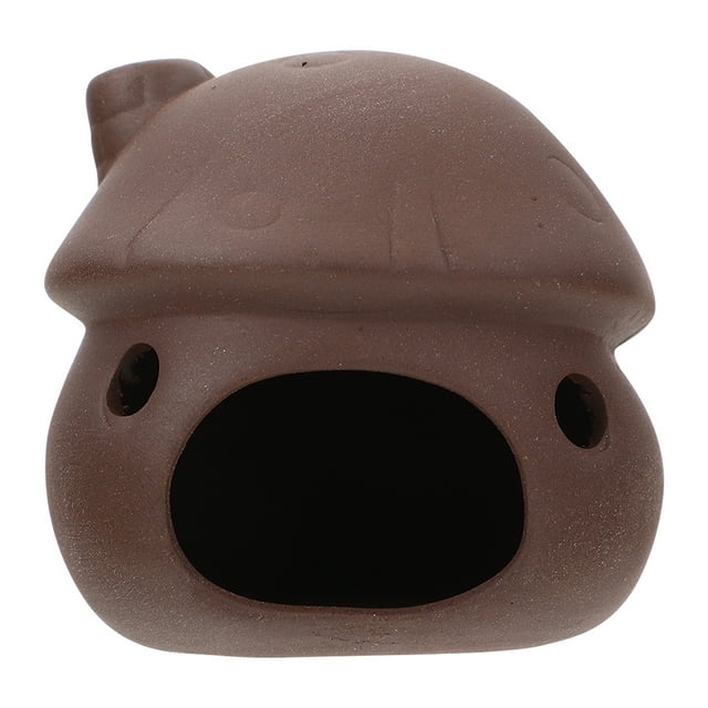 Décor de Maison de Champignon Aquarium pour Poissons et Crevettes Idéal pour Betta Poissons Rouges Réservoirs Cachette Ornement