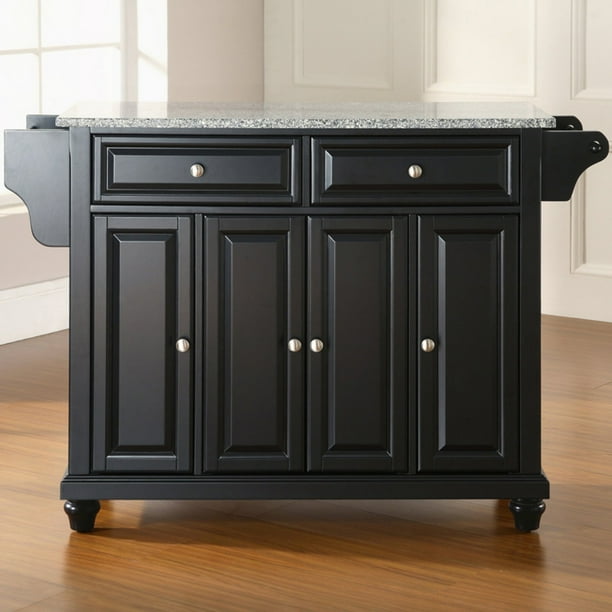 Crosley Furniture Cambridge Solid Granite Top Kitchen ...