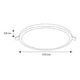 thumbnail image 3 of Lámpara Empotrable Estévez Aluminio Blanco 12W 960Lm, 3 of 3