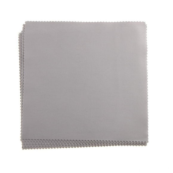 Paños de Limpieza para Anteojos, Microfibra Suave, También para Teléfono, Computadora, Pantalla de TV, Lente de Cámara, Paquete de 10 Limpiadores , Gris CUTICAT Paños de limpieza de anteojos