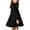 Black, variant on Krayuyo Girls Fall Dresses Ruffled Crew Neck Long Sleeve Casual Dresses Little Girls A-Line Dresses 2-10 Years