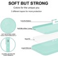 thumbnail image 2 of for iPhone 13 / Mini/Pro/Pro Max Case，Silicone Cases for Women Girly Men Clear Heart Pattern Flexible Protective Cover ShockproofPro Max), 2 of 8
