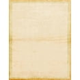 thumbnail image 1 of Ahgly Company Indoor Rectangle Abstract Yellow Solid Area Rugs, 2' x 5', 1 of 6