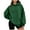 Army Green, variant on BLCHUNen Fleece Hoodies for Women Pullover Tops Long Sleeve Breathable Workout Sports Gym Athletic Active Casual Sweatshirts