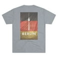 thumbnail image 3 of Germany Shirt, Berlin T-Shirt, Golden Eagle, German Flag On Back, Unisex, 3 of 3