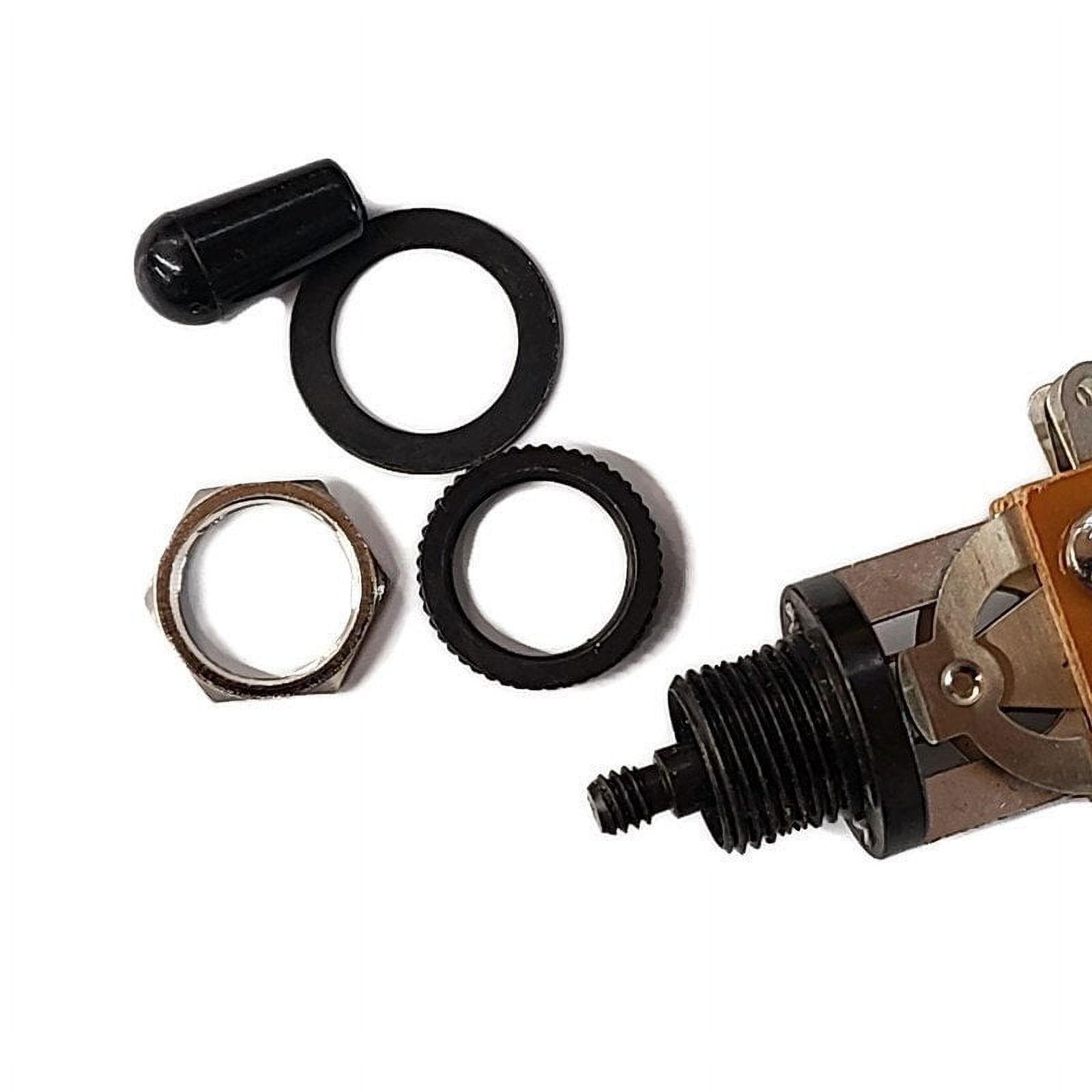 WD Guitar Toggle Switch Electric 3 Way Les Paul Black LP Metric Switch