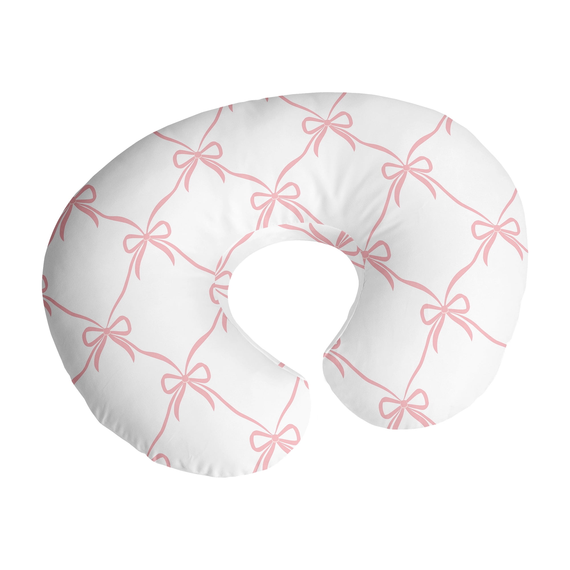 Sweet Jojo Designs Ballerina and Ballet Bows Girl Nursing Pillow Cover Case (Pillow Not Included)