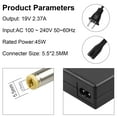 thumbnail image 3 of Laptop Charger for Toshiba Satellite C55-B5302 C55D-A5304 C55D-B5102 Adapter Adaptor Power Supply 19V 2.37A 45W, 3 of 9