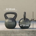 thumbnail image 3 of Soozier Kettlebell, 26 lbs Kettle Bell with Non-Slip Handle, 3 of 10