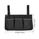 thumbnail image 1 of Reposabrazos para Silla de Ruedas Bolsa Organizador Lateral de Gran Capacidad Perfecto para Personas Mayores Discapacitadas Varios Equipos de Motor de Transporte Negro Púrpura, 1 of 7