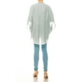 thumbnail image 4 of Women's Loose Fit 3/4 Sleeves Kimono Style Cover Up Solid Cardigan Pack of 2, 4 of 7