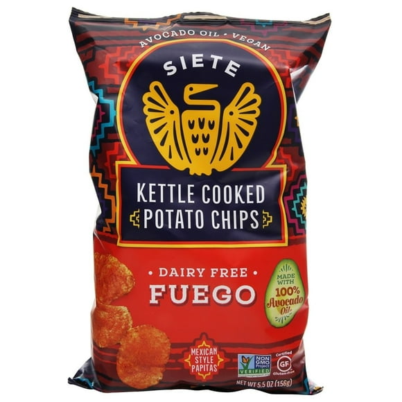 Siete - Kettle Cooked Potato Chips Fuego - 5.5 oz.