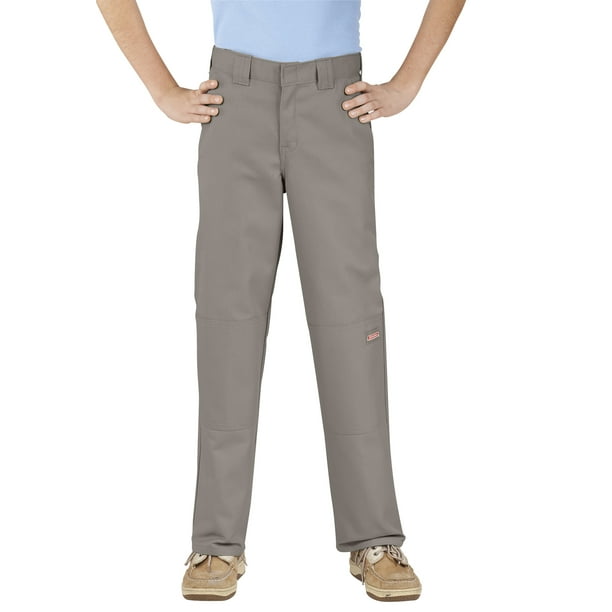 Genuine Dickies Boys School Uniform Slim DoubleKnee Multi Pocket Twill
