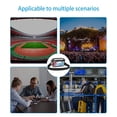 thumbnail image 4 of MesaSe Sac Bandoulière Transparent Approuvé pour Stade Sac à Main Transparent Bandoulière Réglable Fermeture Éclair Sac Transparent pour Concerts Événements Sportifs Festivals, 4 of 6