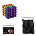 thumbnail image 4 of Cubo mágico magnético con 216 esferas, multicolor, con funda, 4 of 5