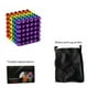 thumbnail image 4 of Cubo mágico magnético con 216 esferas, multicolor, con funda, 4 of 5