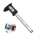 thumbnail image 2 of Riwesomey Regla electrónica Medición precisa Calibrador Vernier digital Pantalla LCD reiniciable Unidad de regla micrométrica conmutable Durable para el Medidores de medidas dimensionales No.2 Riwesomey TO005427-02, 2 of 6