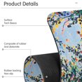 thumbnail image 4 of Yayeee Faucet Mat for Kitchen Sink 30" Diatomite Long Splash Guard Pad, Colorful Leaves, 4 of 7