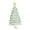 E, variant on Dserfhy Glass Christmas Tree Mini Tabletop Xmas Tree Figurine with Star Topper for Winter Holiday Table Mantel Shelf Home Decoration