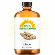 Best Ginger Essential Oil 100% Purely Natural Therapeutic Grade 8oz