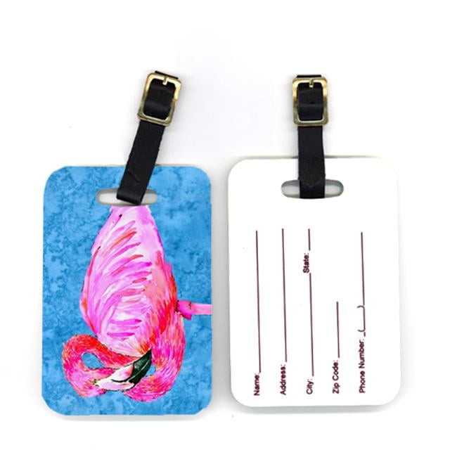 flamingo luggage strap