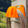 thumbnail image 2 of Wall Mounted Garden Irrigation Hose Hanger Plastic Rack Faucet Watering Hose Storage Rack Pipe Wrap Rack Yellow, 2 of 6
