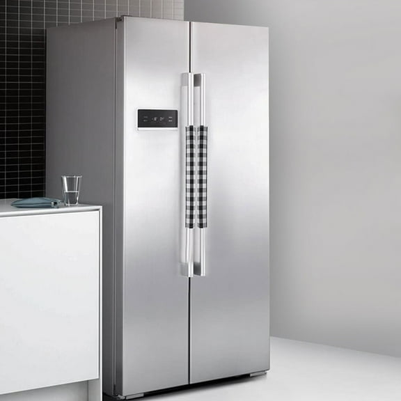 OATIPHO Handle Protector Refrigerator Door Handle Gloves Plastic Protective Cover 1Set