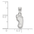 thumbnail image 2 of Sterling S. Rh-plated LogoArt University of North Carolina Small Pendant; for Adults and Teens; for Women and Men, 2 of 2