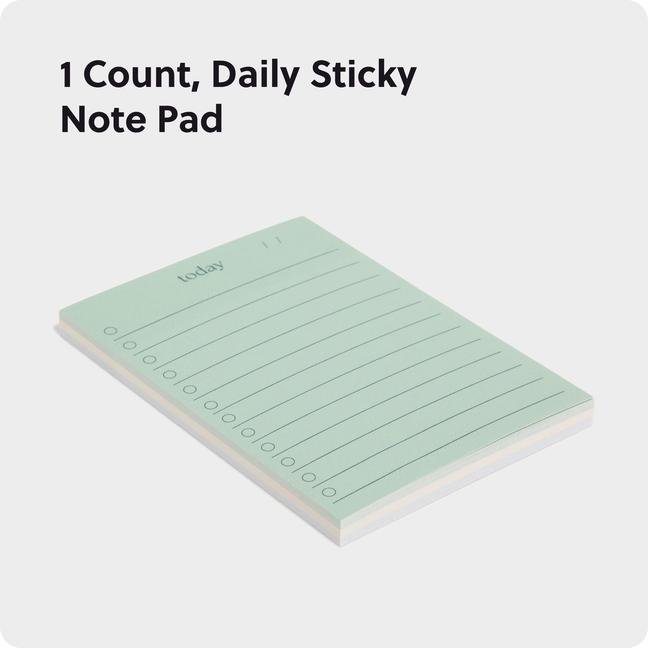 (4 pack) U Brands 1CT STICKY NOTES