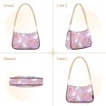 thumbnail image 7 of FORMRS Womens Shoulder Bag with Chain Strap Clutch Purse Cute Tote Handbag, Purple Halloween, 7 of 7