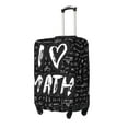 thumbnail image 2 of Gaeub I love Math Elastic Luggage Cover with Concealed Zipper Dust-Proof Luggage Cover Protector - 18-32 inch - Large, 2 of 9