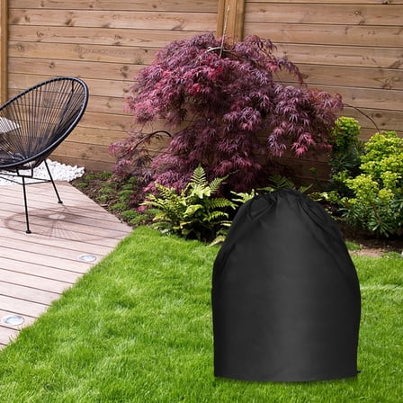 SOPOTUTU Universal Lawn Mower Bag Black Oxford Cloth and Convenient Replacement Grass Catcher