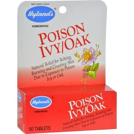 Hyland's Poison Ivy Oak - 50 Tablets (Best Remedy For Poison Ivy Rash)
