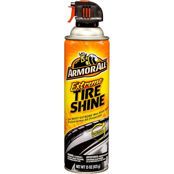 Armor All 77958 Extreme Tire Shine, Aerosol, 15 Oz, Each