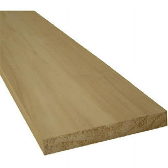 0Q1X6-27048C 1 in. x 6 in. x 4 ft. Poplar Board