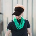 thumbnail image 5 of Jiibva Casual Concise Sun Shade Hat For Men Hip Hop Adjustable Wigs Baseball Cap Personalized Spiky Hairs Baseball Hat, 5 of 7