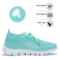 thumbnail image 3 of Walking Shoes for Women Wide Width Mesh Lace up Athletic Walking Sneakers Outdoor, 3 of 9
